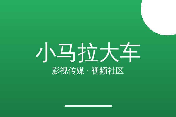 小马拉大车